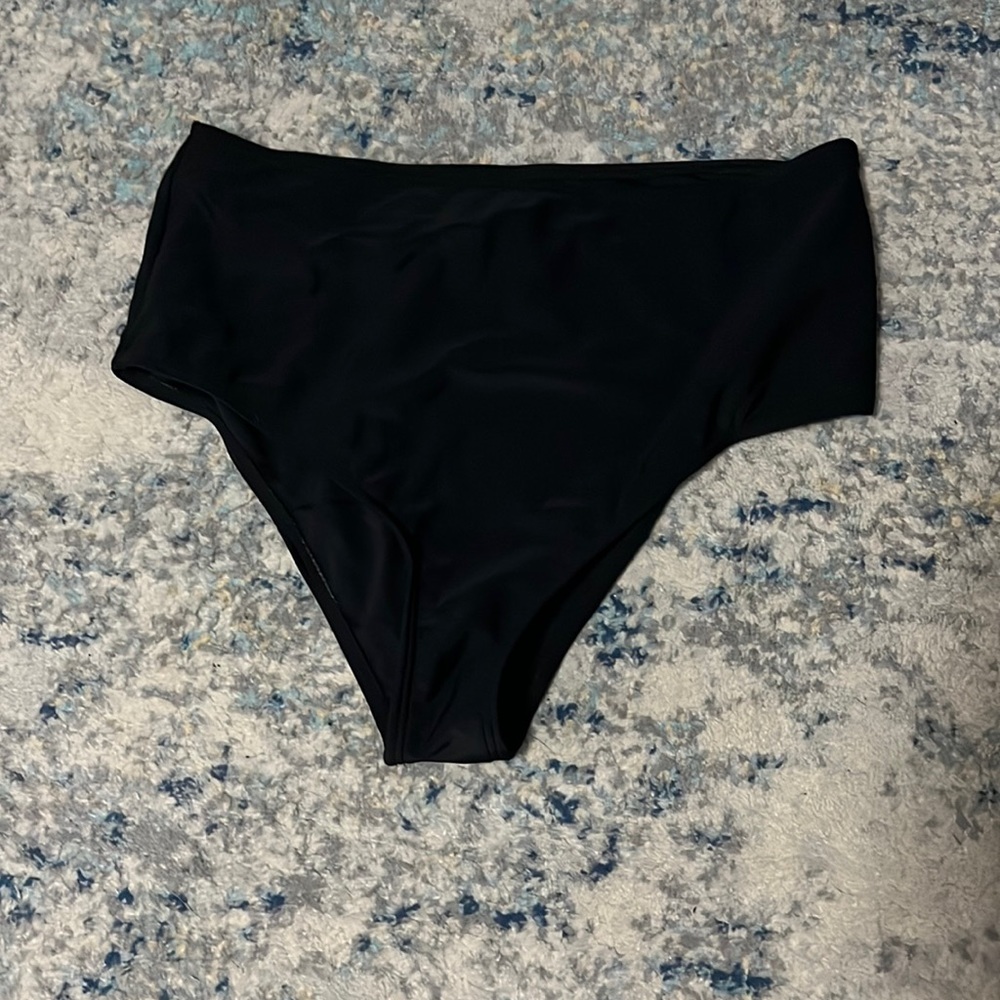 SHEIN black bikini bottoms